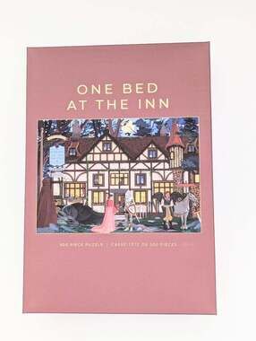 NEW IN BOX Hobbry "One Bed At The Inn" 500-Piece Puzzle
